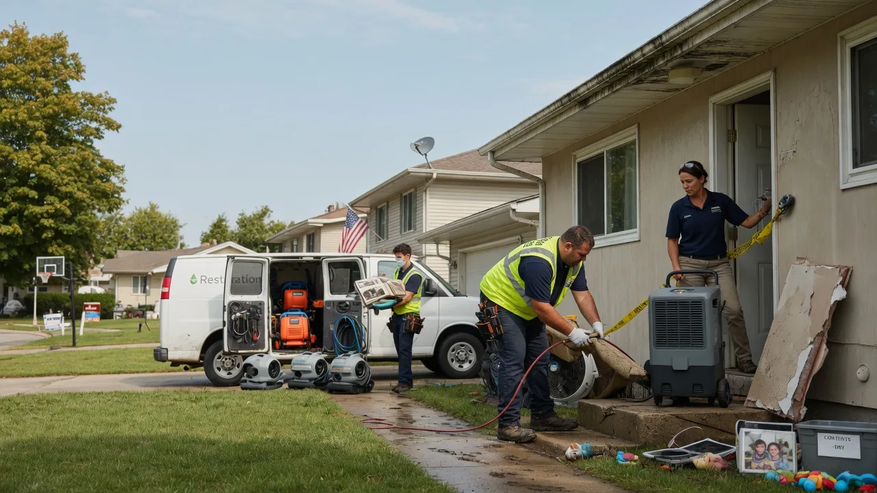 Water Damage Restoration in Webberville, MI near me